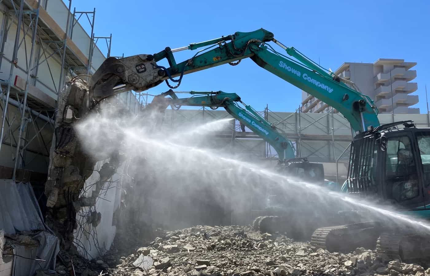 浪速区稲荷1丁目計画解体工事