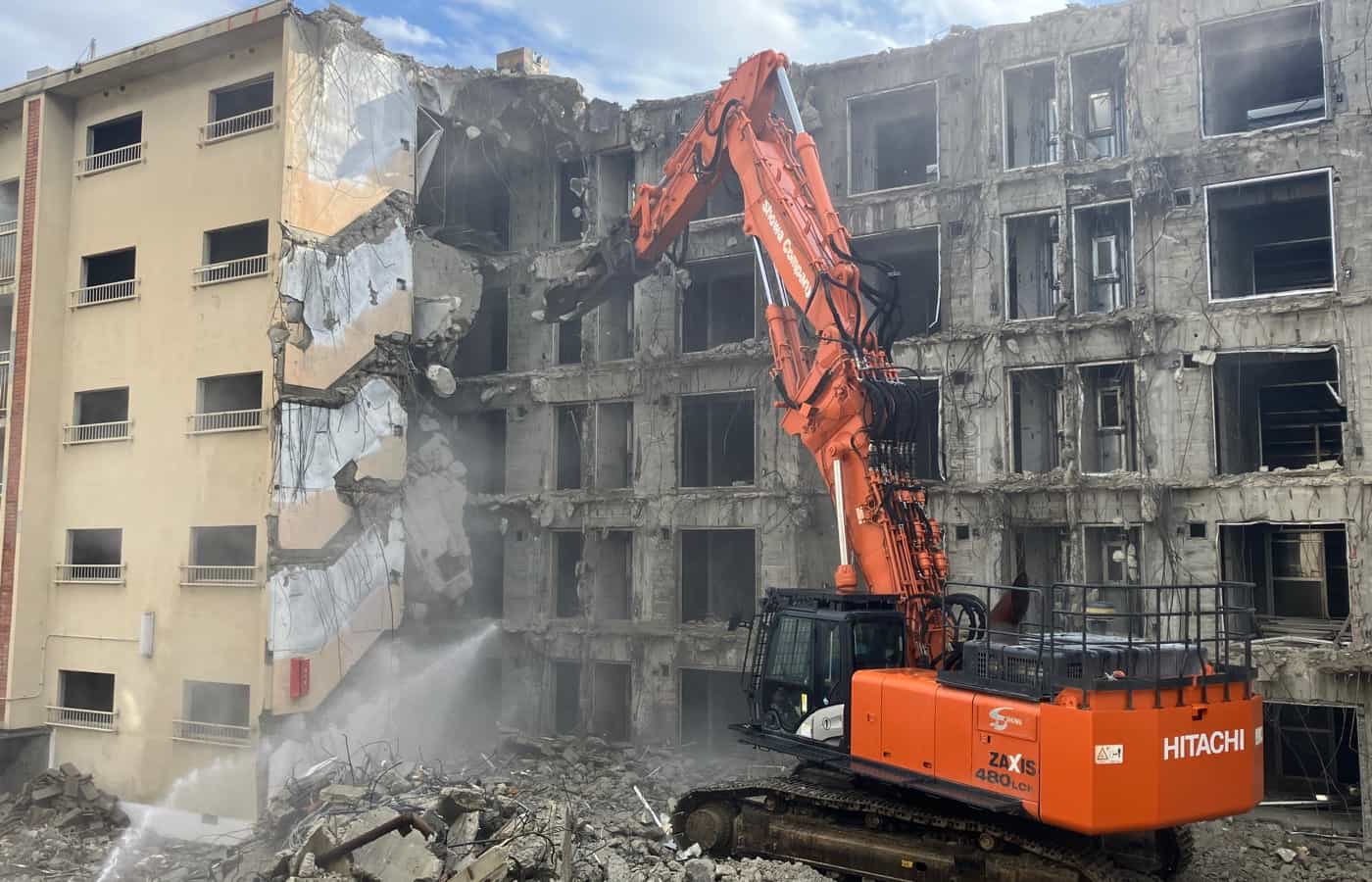 長吉長原北住宅2・4・6・8号館解体撤去工事